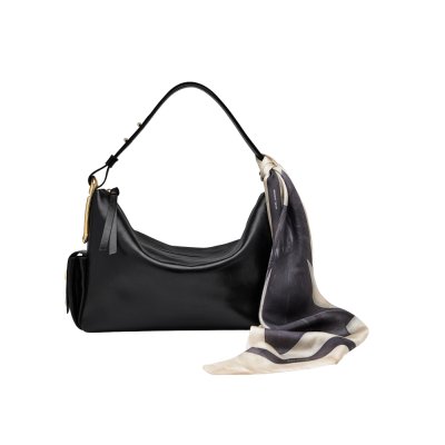 THE BOW SILK SCARF